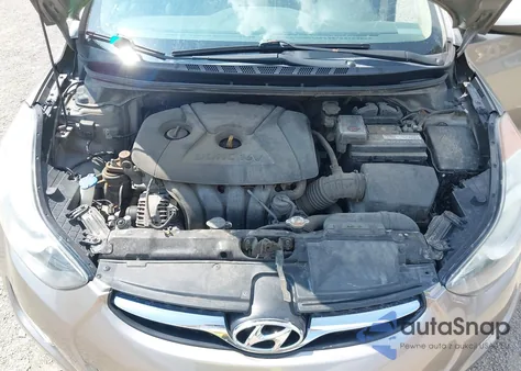 2013 Hyundai Elantra Gls из США, поврежденный, VIN 5NPDH4AE4DH262253